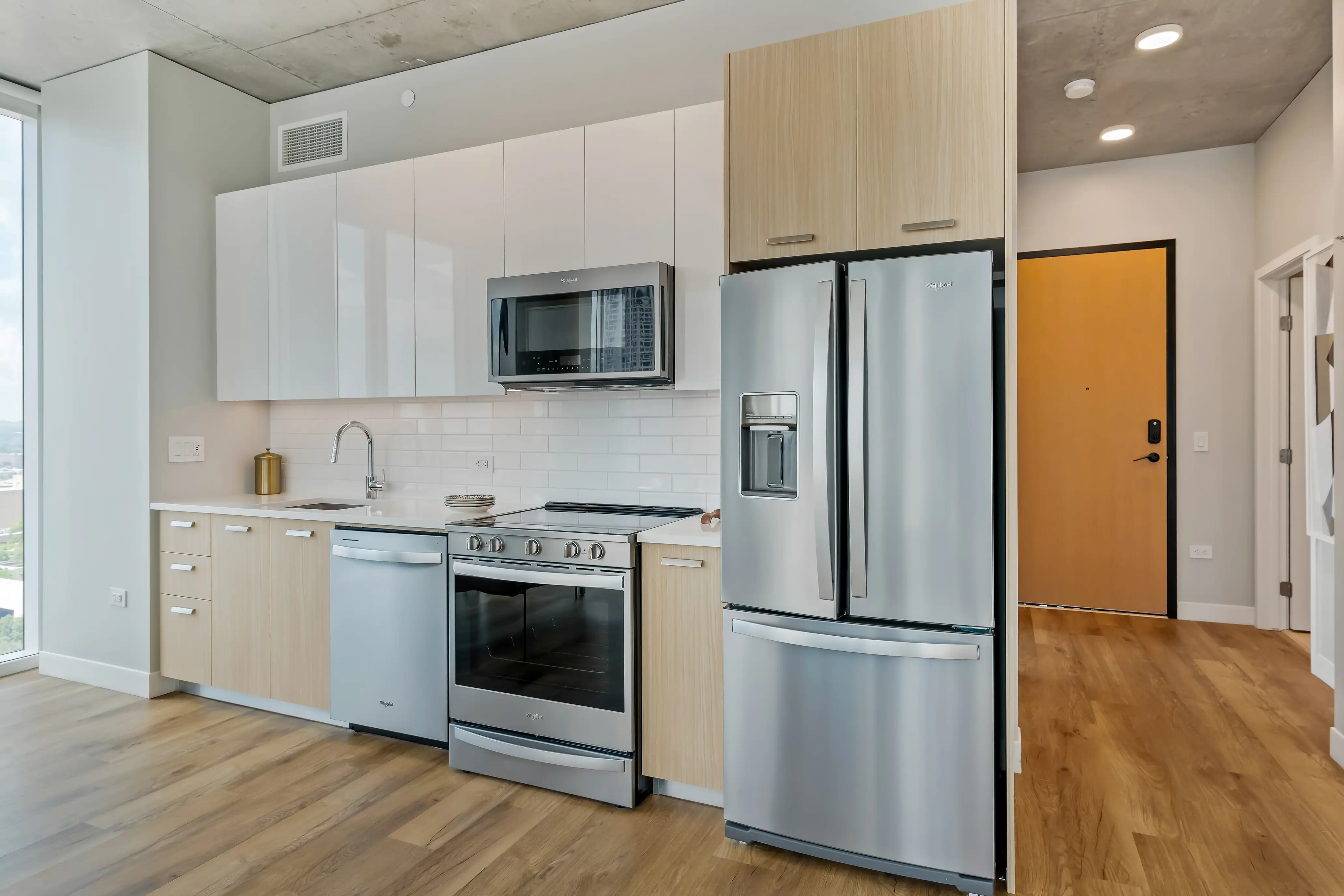 Two bedroom residence interior