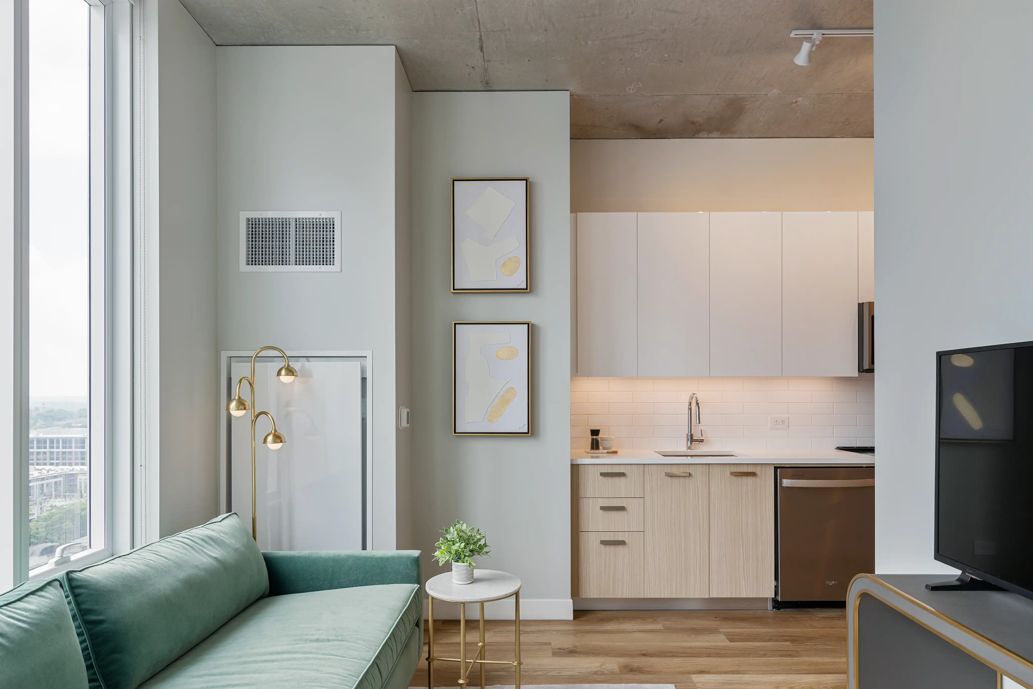 Studio residence interior